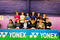 2022 Yonex West of Scotland Champions and Runners Up
